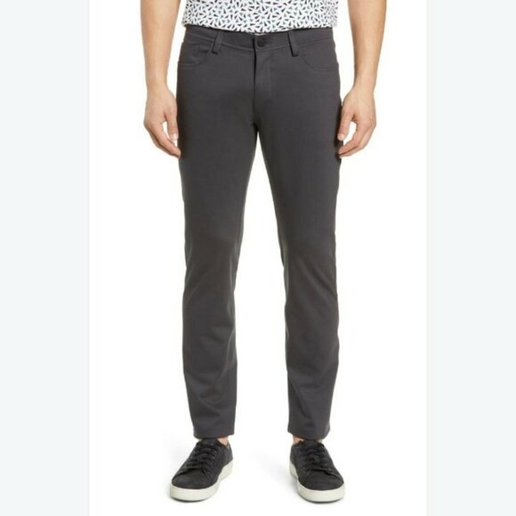 𝅺THEORY Raffi Grey Preppy Slim Fit Jeans -  Men's - Picture 1 of 10